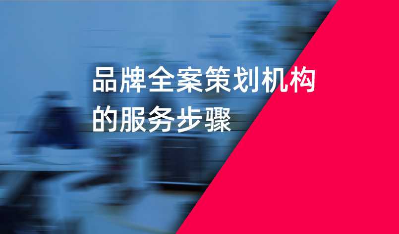 品牌全案策劃機構(gòu)的服務步驟