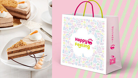 餐飲品牌VI設(shè)計、蛋糕甜品品牌策劃設(shè)計