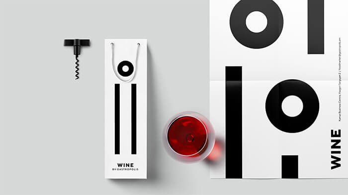 黑白餐飲品牌設(shè)計